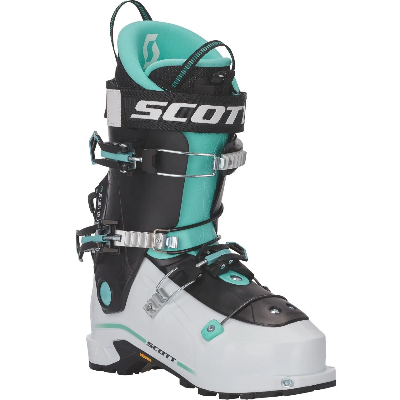 Scott Celeste Tour W White/mint (2021/22) 2 Scott Celeste Tour W White/mint (2021/22) – Bild 2